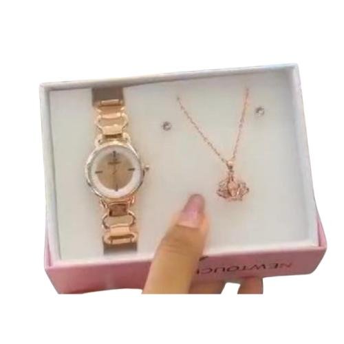 New Touch Watch & Necklace Gift Set
