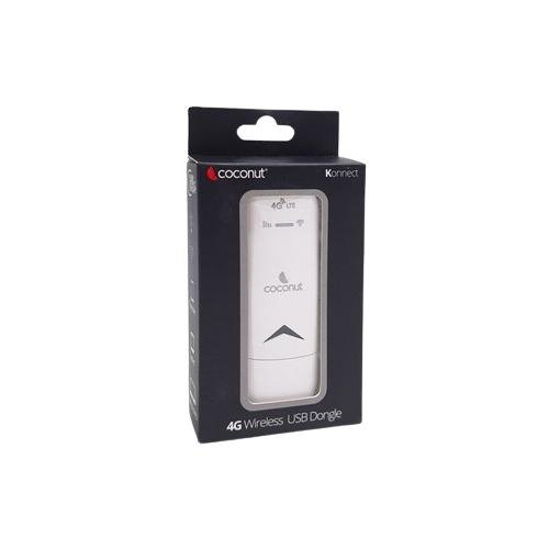 Coconut 4G Single Band Dongle | Plug & Play 4G Data